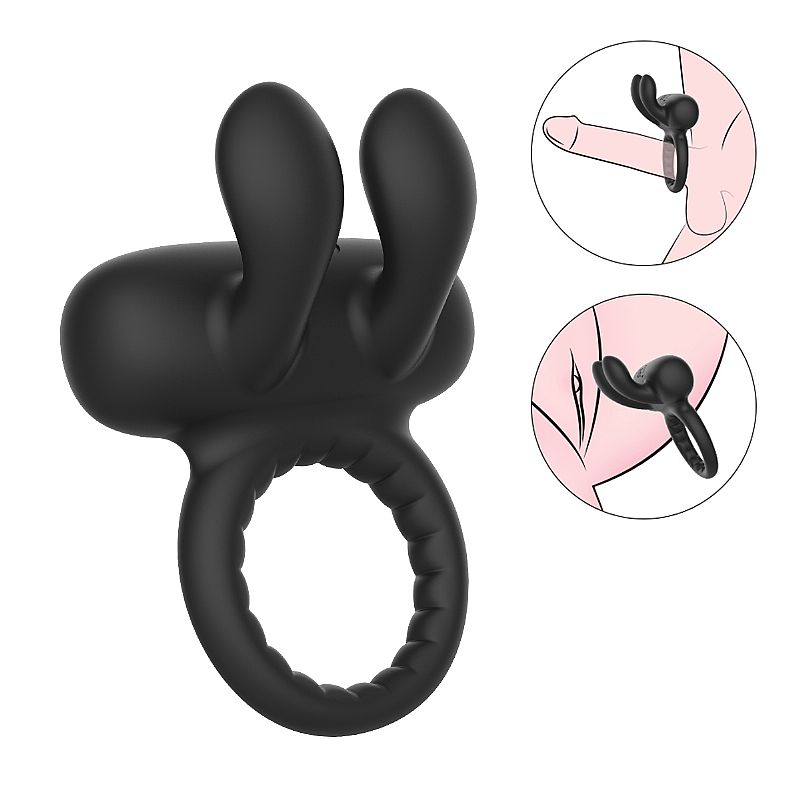 Anel Peniano rabbit com Pontas Estimuladoras - Imagem 7